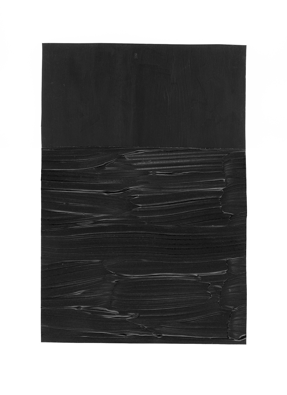 inspired by pierre soulages, no. 1