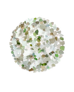 sea glass pebbles